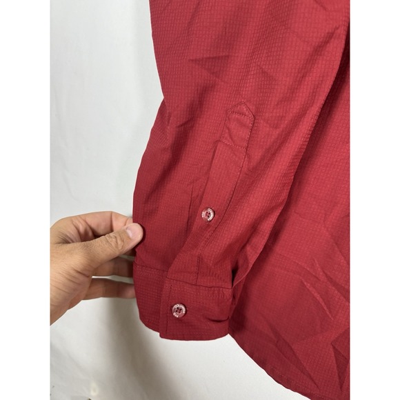 South Carolina Gamecocks Shirt Mens XXL Red Columbia PFG Performance Button Down - Picture 3 of 8